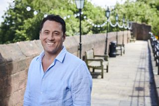 Tony Hutchinson has been getting carried away with festival plans in Hollyoaks.