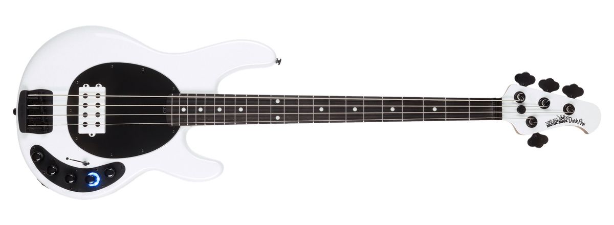 Ernie Ball Music Man DarkRay 4 White Sparkle