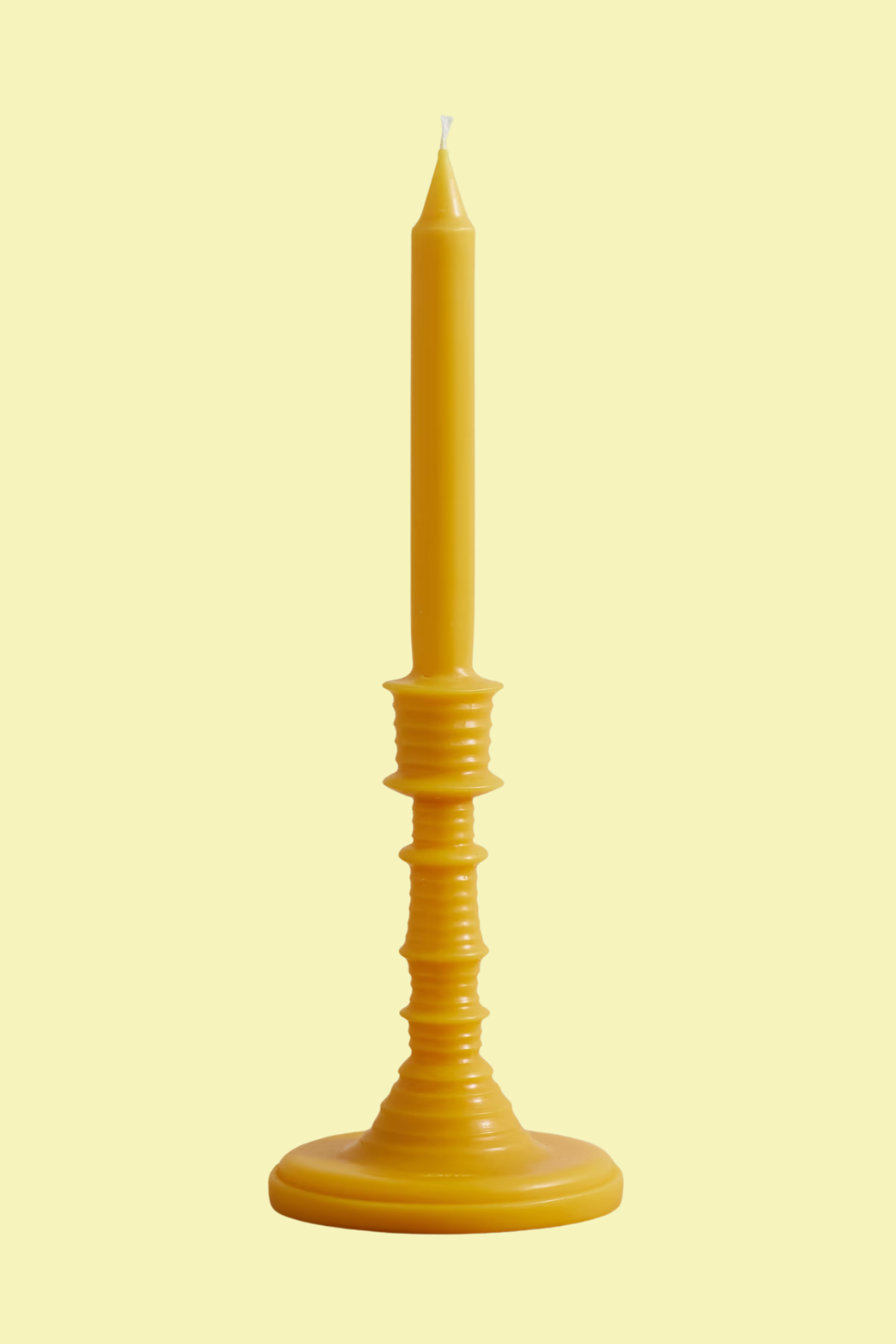 A wasabi-scented candle