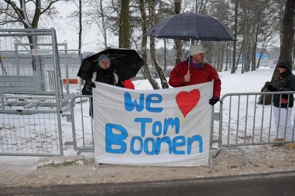 The fans appreciate Boonen