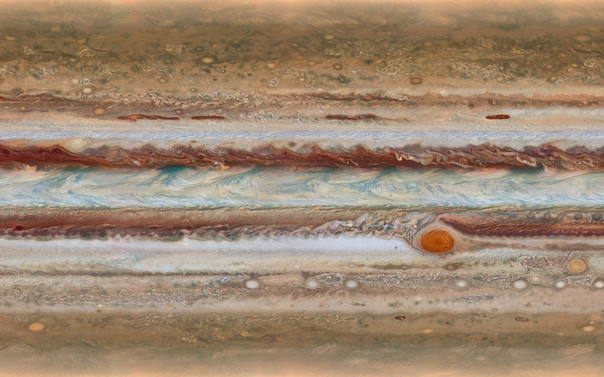 Jupiter, largest planet