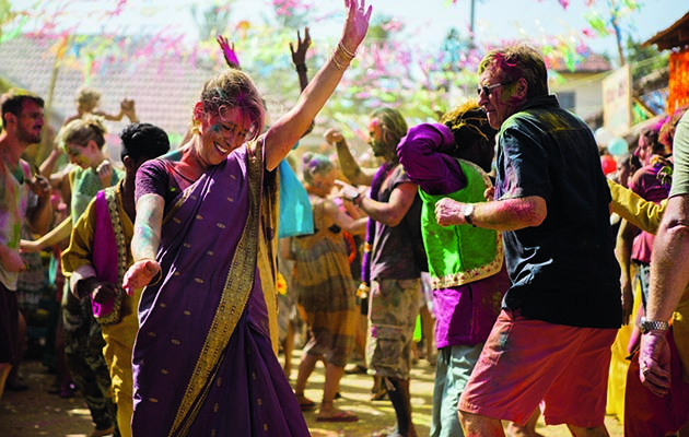 Festival fever hits the Good Karma Hospital this week as Maggie and Paul (Phyllis Logan and Philip Jackson) throw themselves into the Holi celebrations, while grumpy Dr Varma ends up covered in coloured powder.