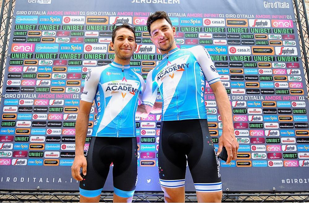 The 'Two Guys' at the Giro team presentation