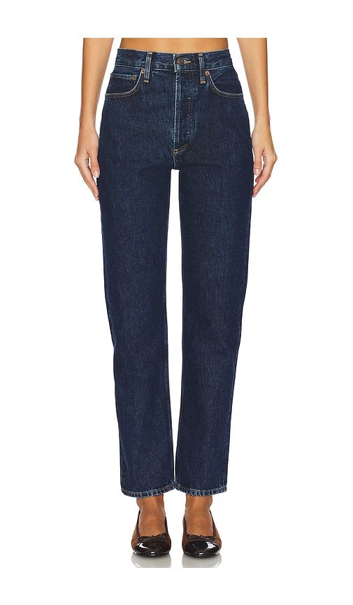 90's Pinch Waist High Rise Straight