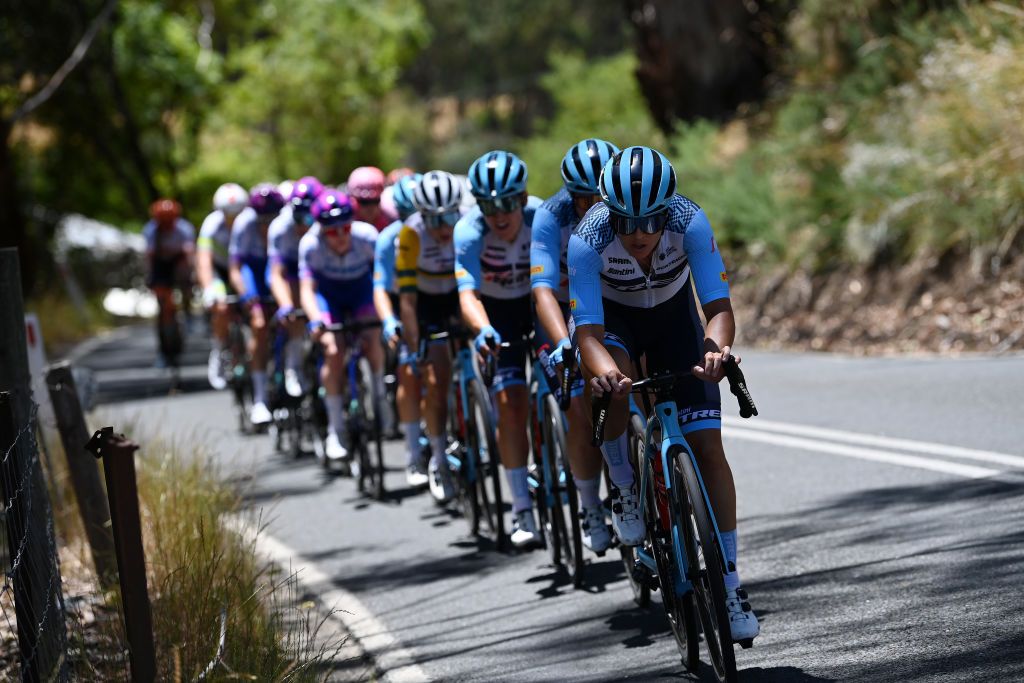 Trek-Segafredo set-up Amanda Spratt's attack on stage 2 of the Women's Tour Down Under