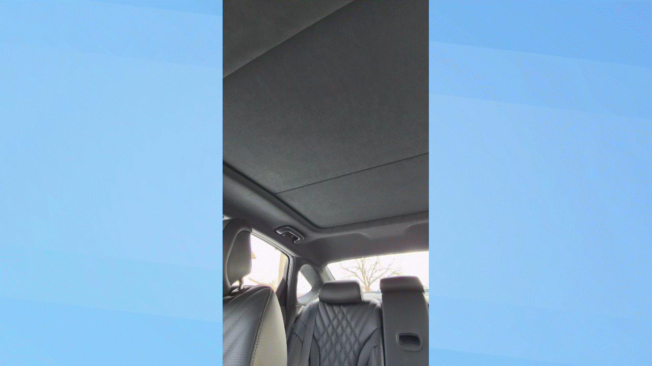 2026 Genesis G80 roof opening,