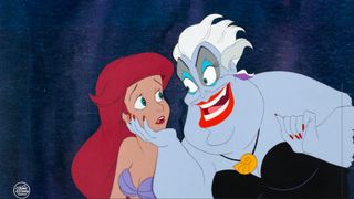 Ariel and Ursula in The Little Mermaid