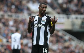 Newcastle United forward Alexander Isak