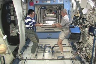 Tug-of-war in Space