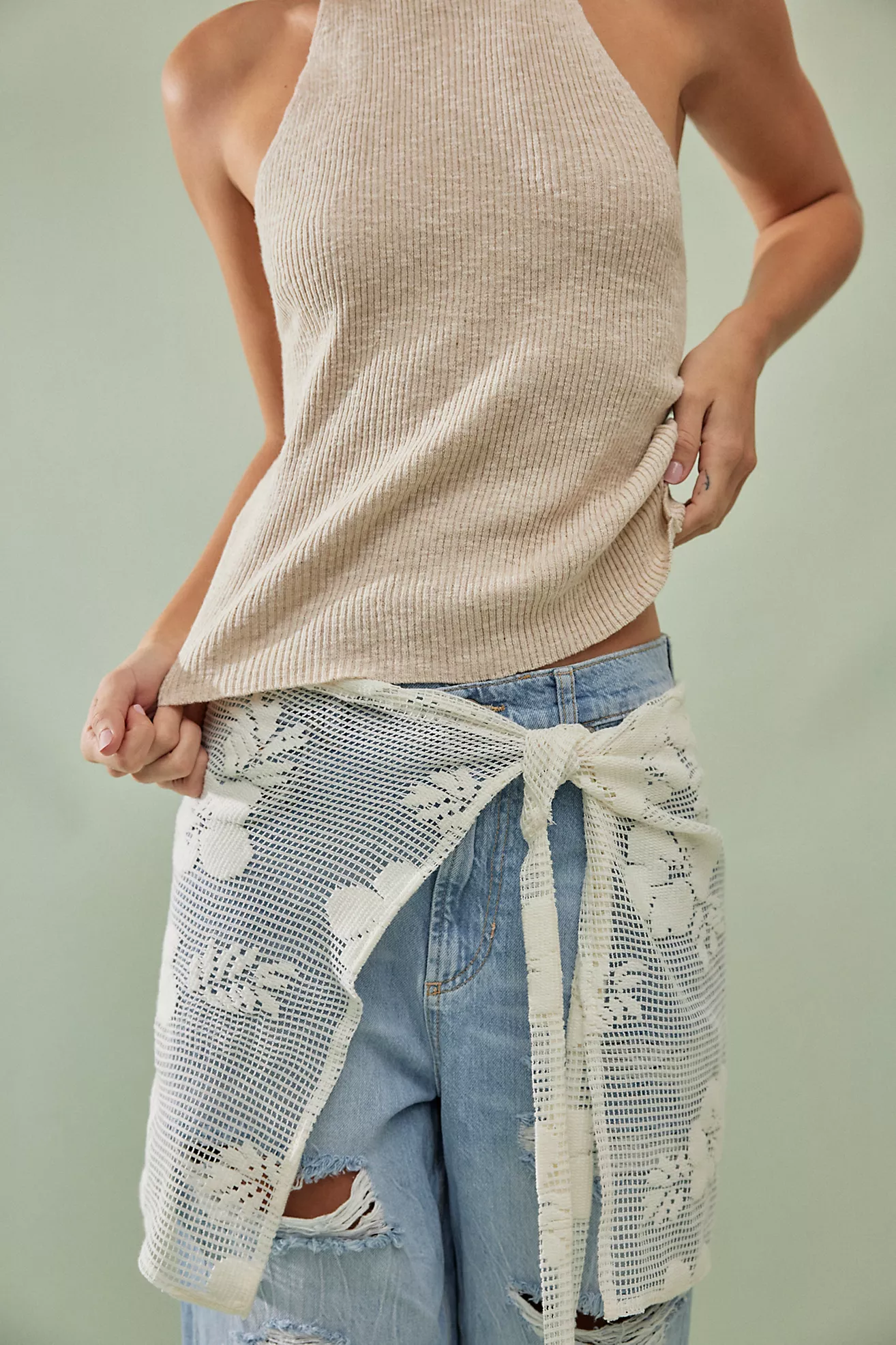 Forever Yours Crochet Sarong