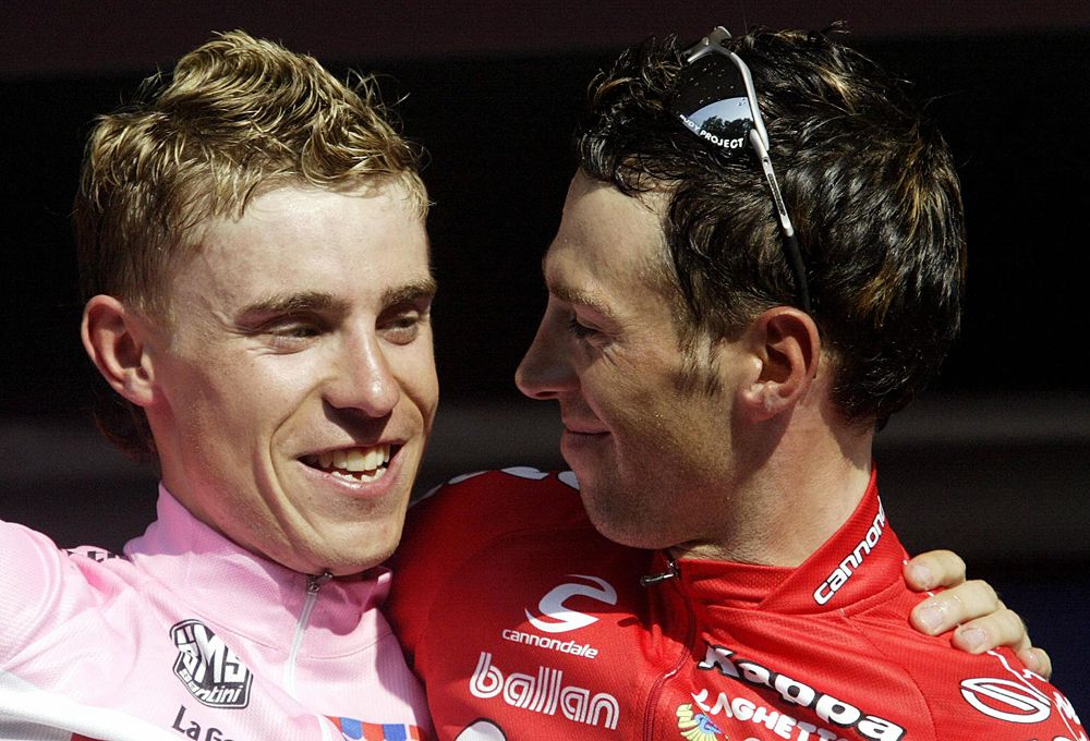 Damiano Cunego won the Giro d'Italia in 2004