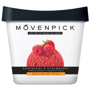 Movenpick's Raspberry and Strawberry Sorbet