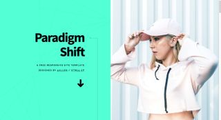 The 10 best HTML5 template designs: Paradigm Shift