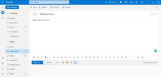 Microsoft Outlook's user interface