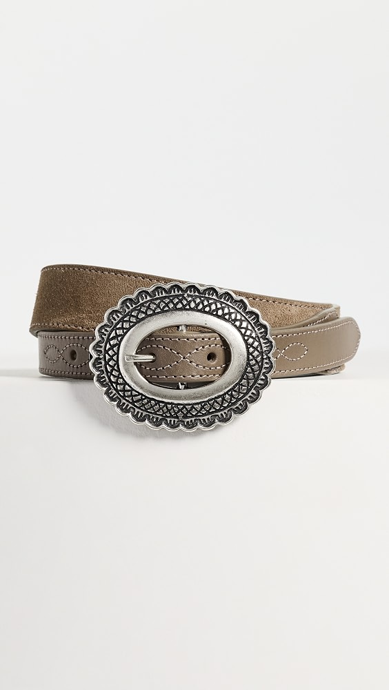 Buckle Belt - Taupe