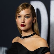 NEW YORK, NEW YORK - NOVEMBER 01: Jennifer Lawrence attends the "Die My Love" New York premiere at AMC Lincoln Square Theater on November 01, 2025 in New York City. (Photo by TheStewartofNY/FilmMagic)