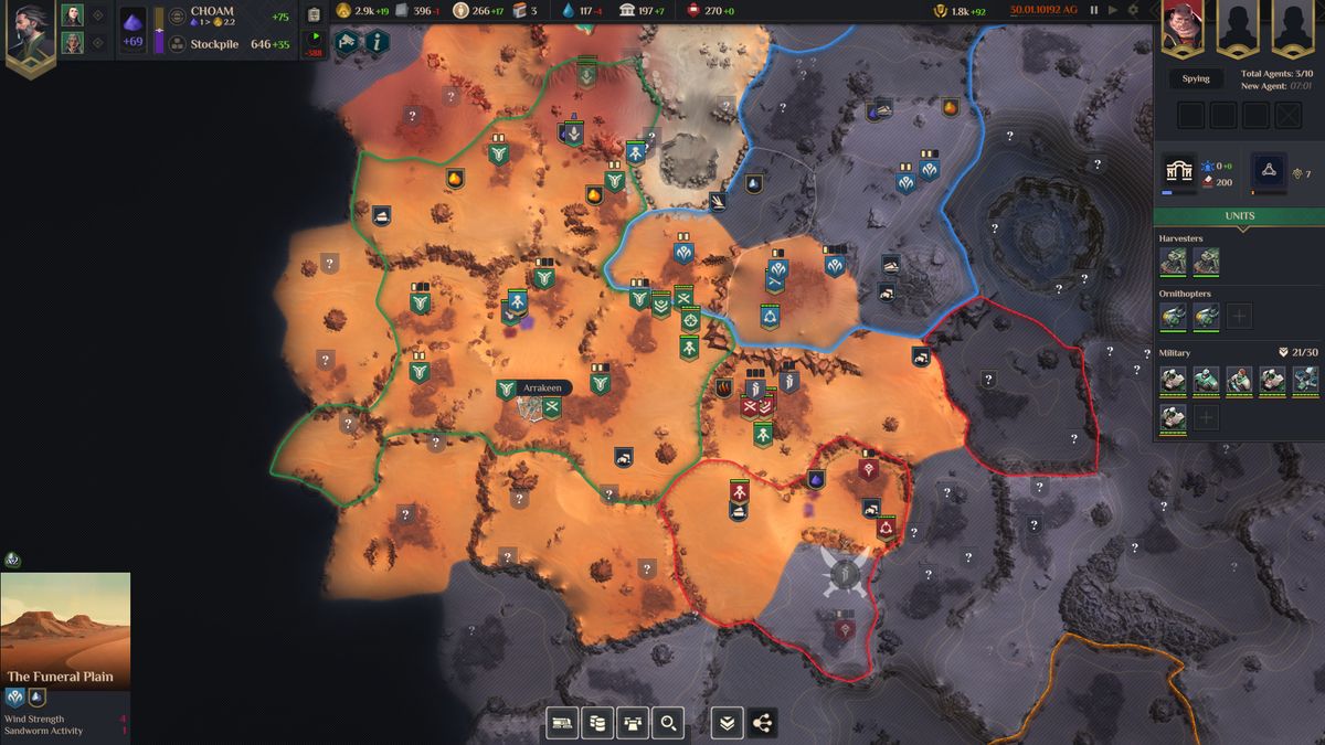 Dune Spice Wars 4X