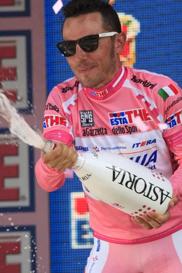 Joaquim Rodriguez (Katusha) on the podium