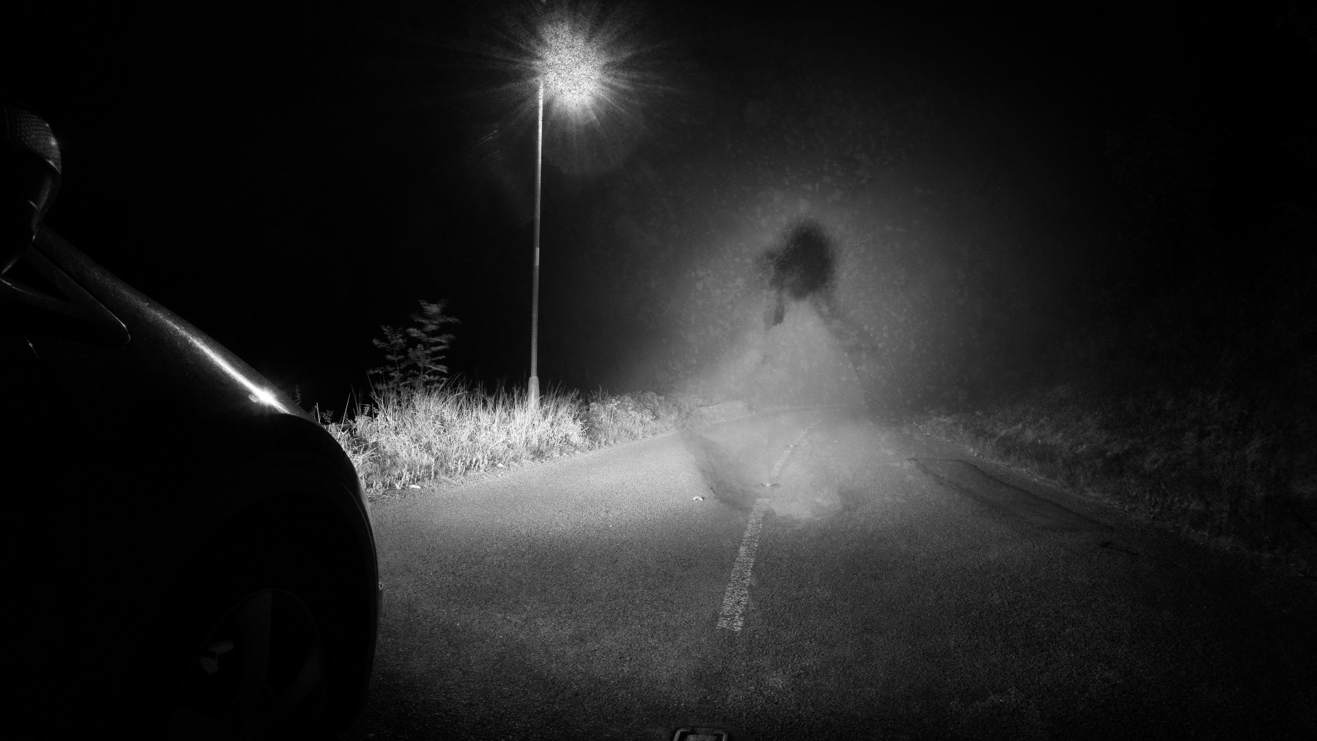 Ghost on the road