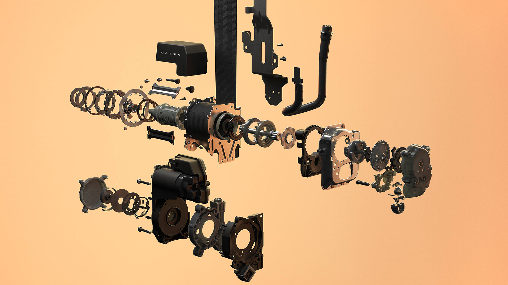 Volvo multi-adaptive safety belt