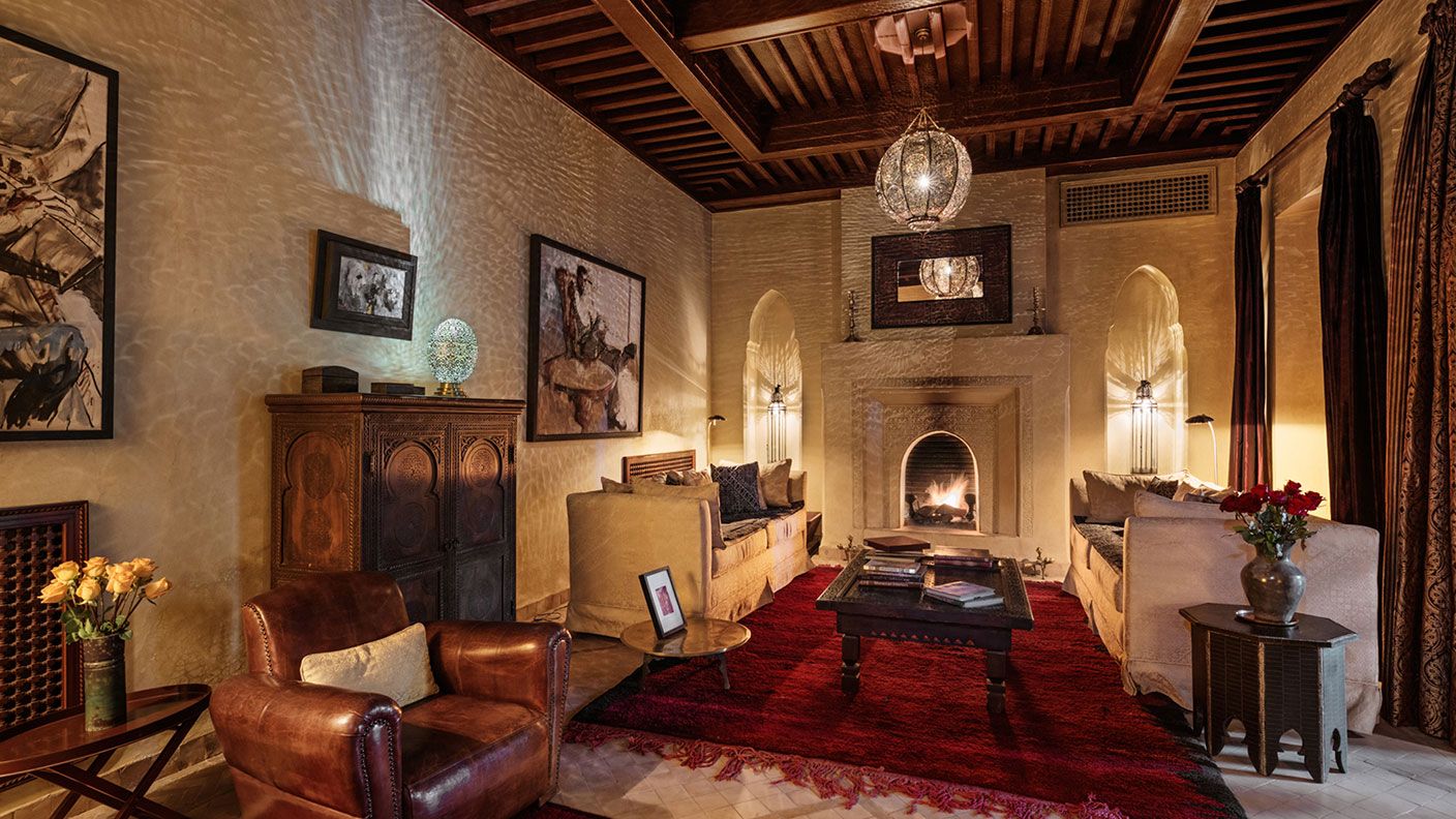 Omar room at the Dar Zemora, Marrakech