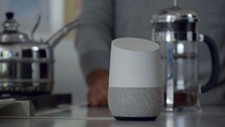 Google's Home Hub smart speaker.