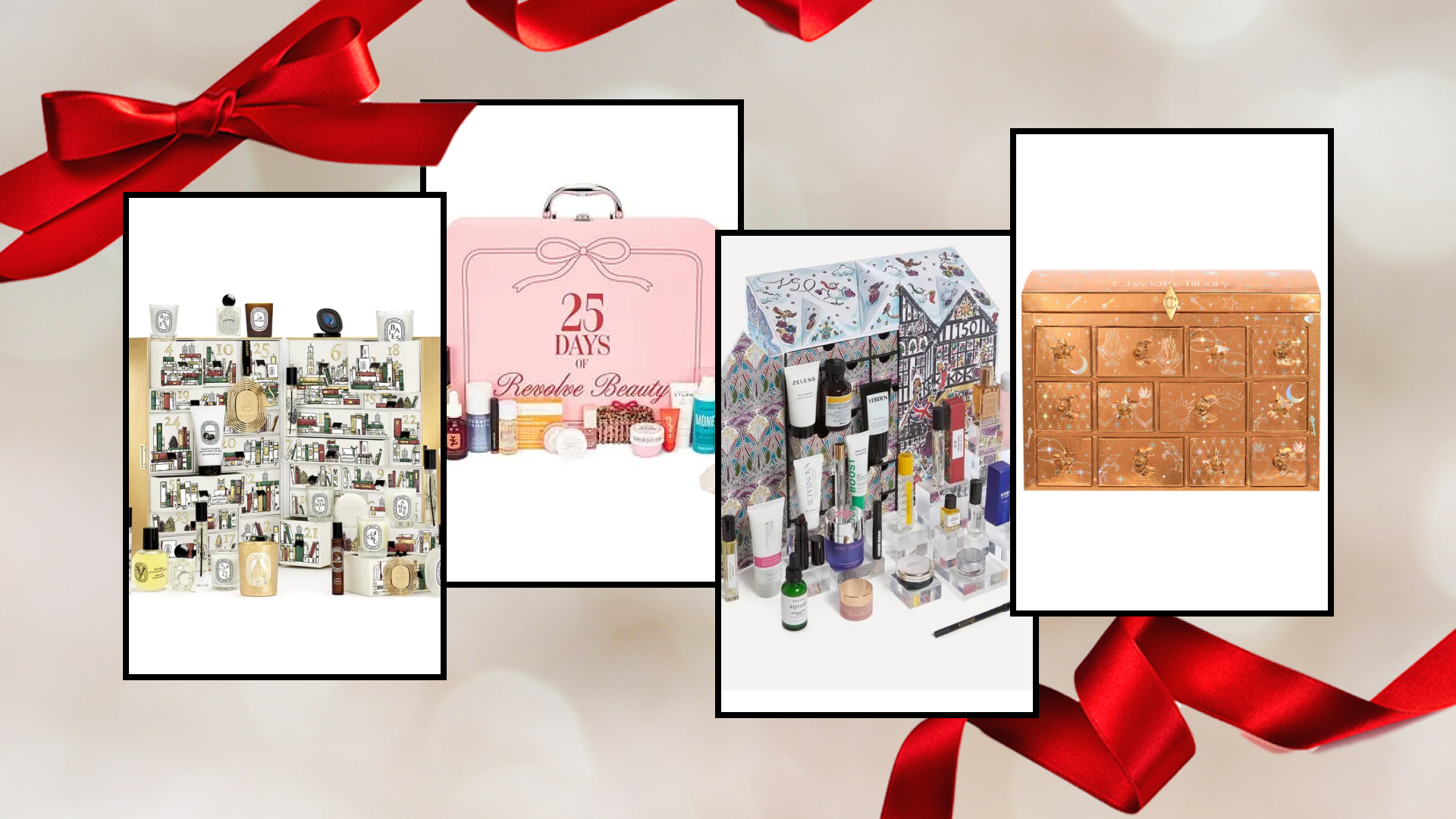 2025 Beauty Advent Calendars from Diptyque; Revolve; Liberty; Charlotte Tilbury