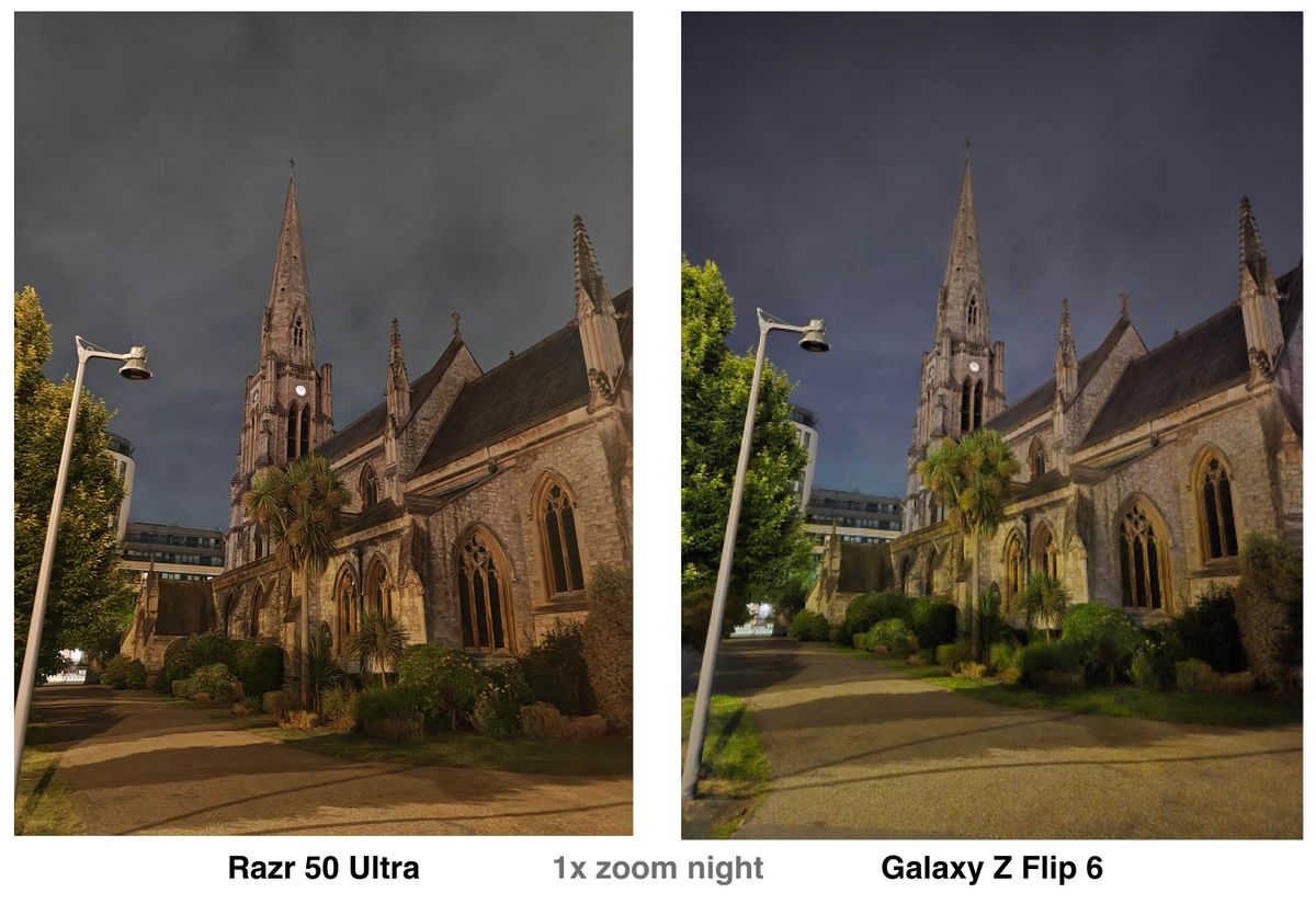 Photos taken on the Motorola Razr 50 Ultra and Samsung Galaxy Z Flip 6