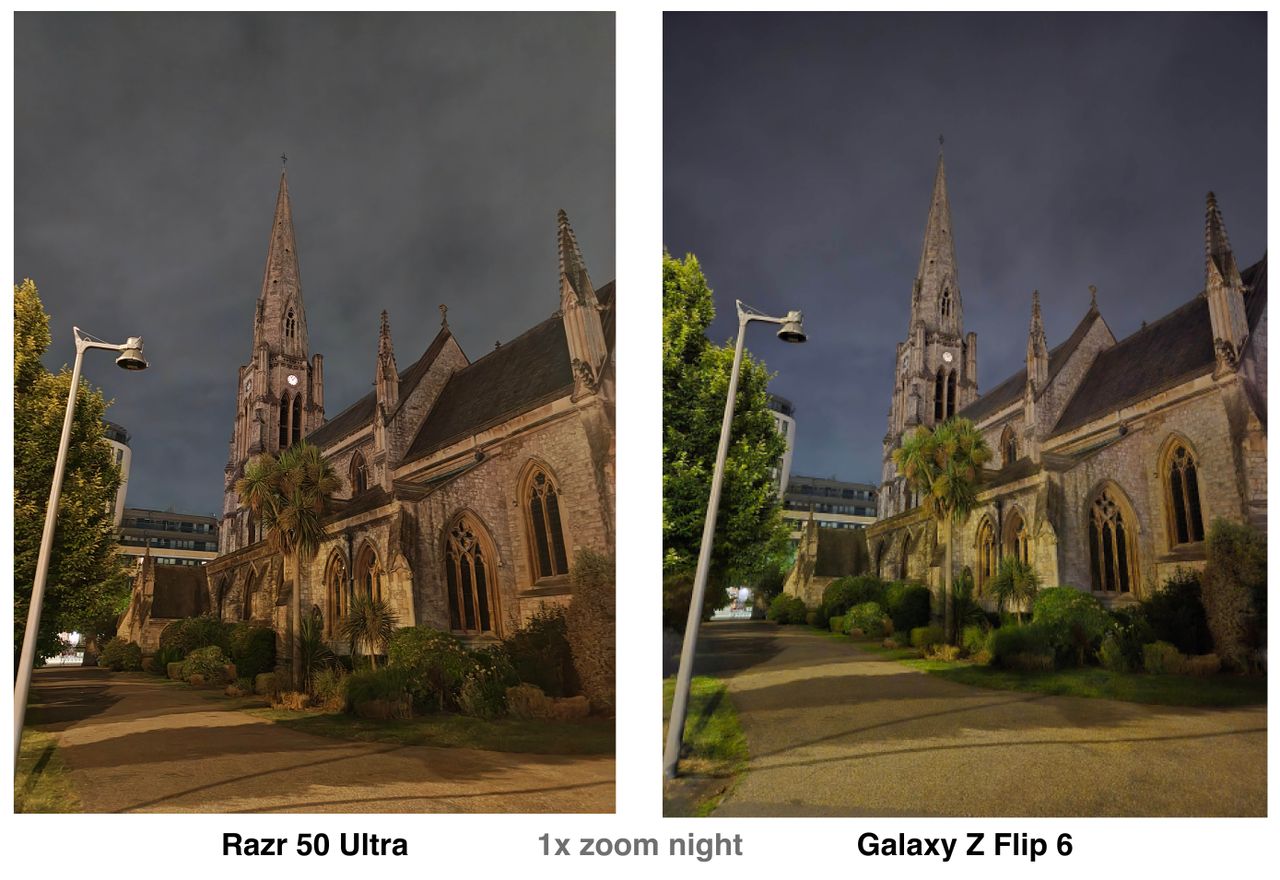 Photos taken on the Motorola Razr 50 Ultra and Samsung Galaxy Z Flip 6