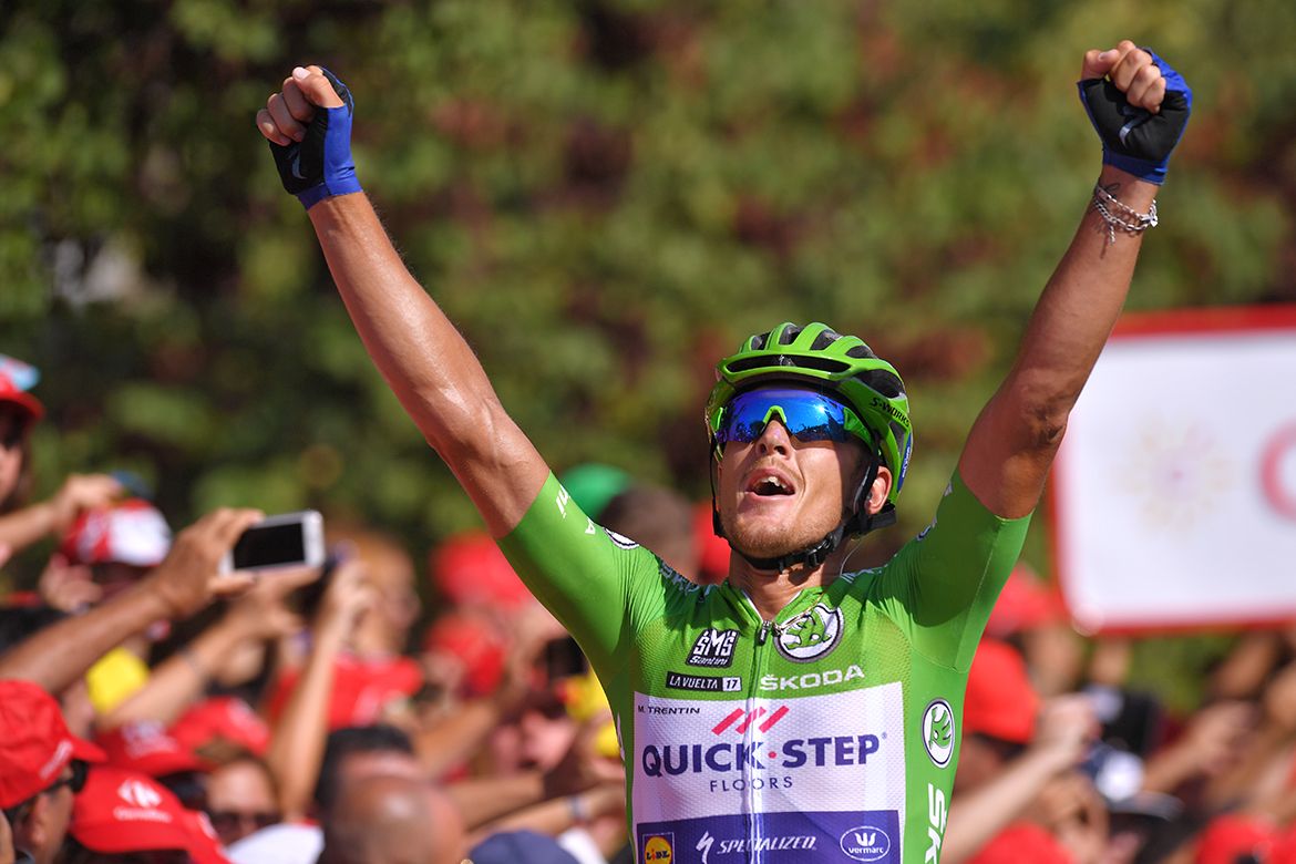 Matteo Trentin wins stage 13 of the Vuelta a Espana