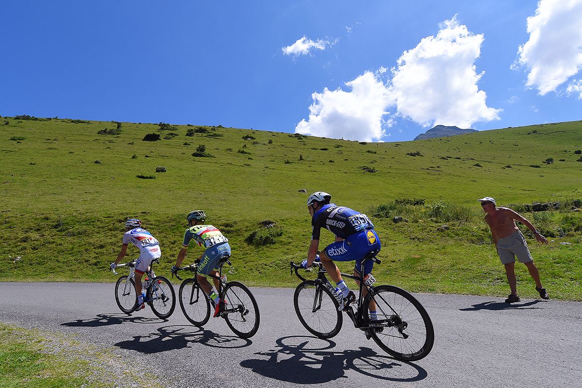 The breakaway on stage 8 of the Tour de France