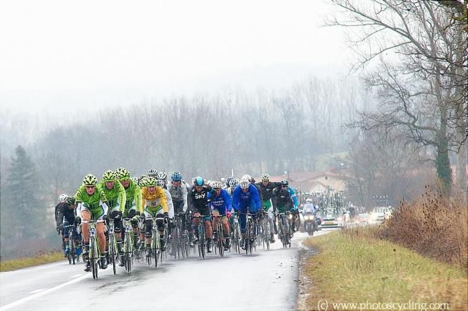 Cannondale Pro Cycling sets tempo in the peloton.