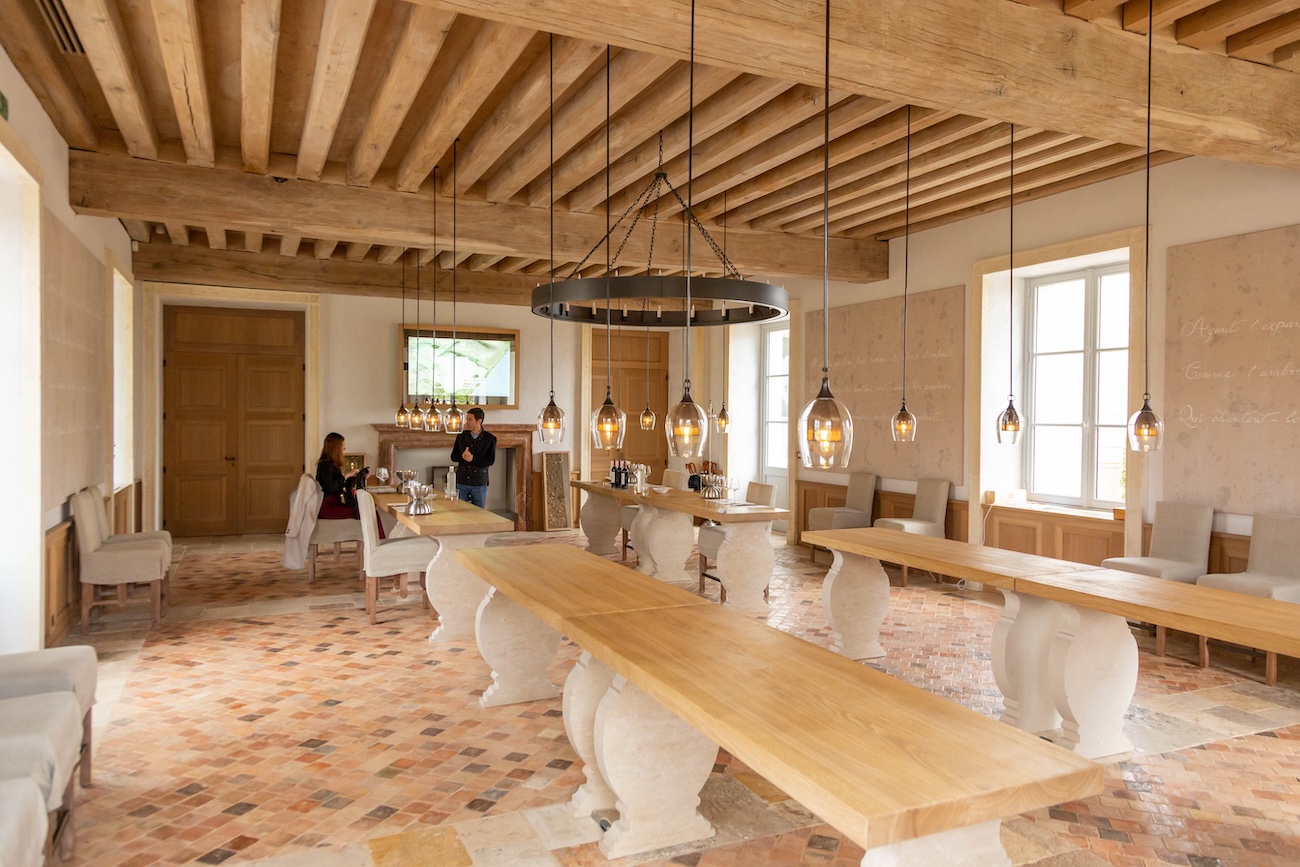 tasting at Chateau Montrose