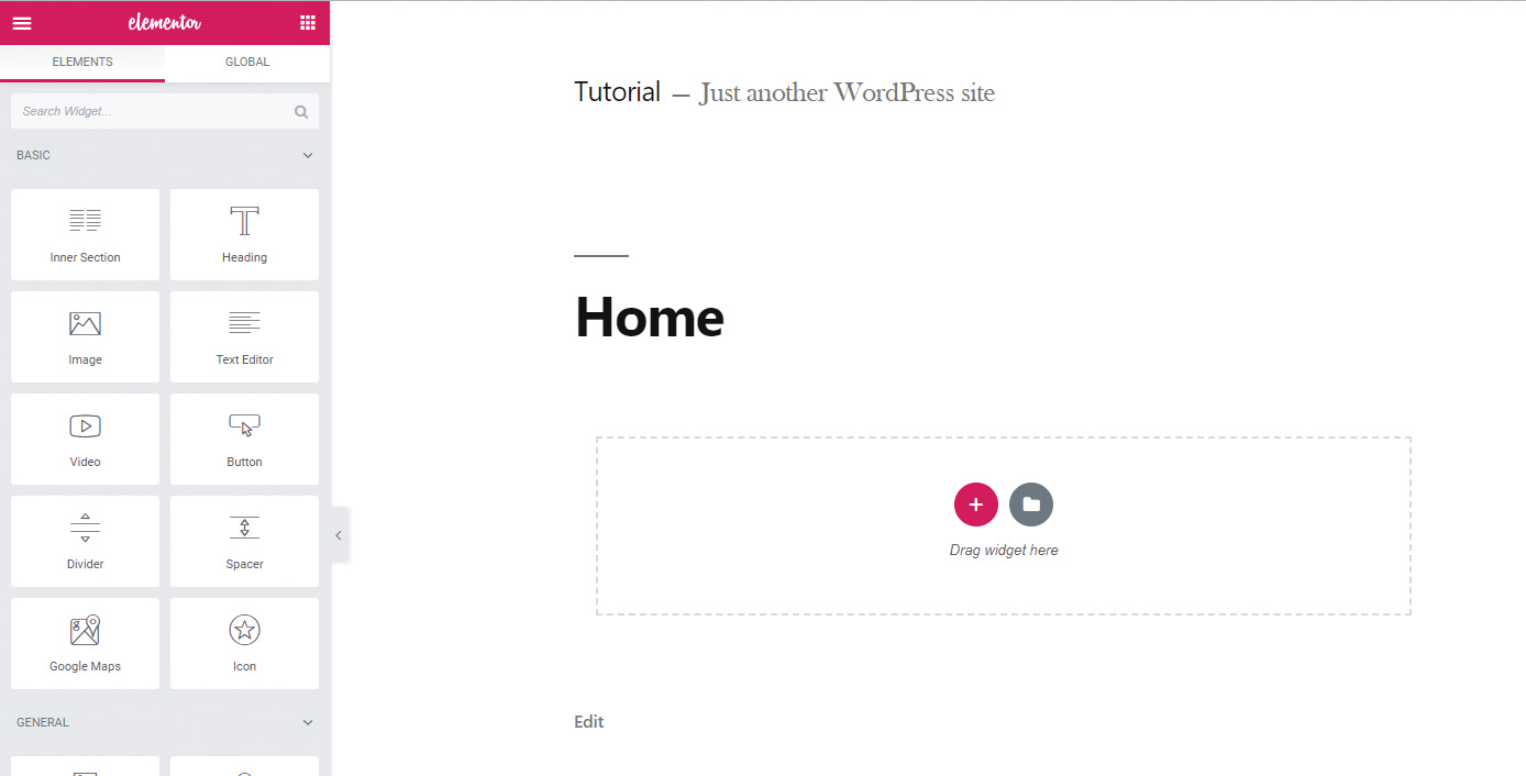 You'll find Elementor in the WordPress plugins library