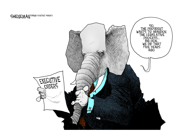 Politica cartoon Congress GOP