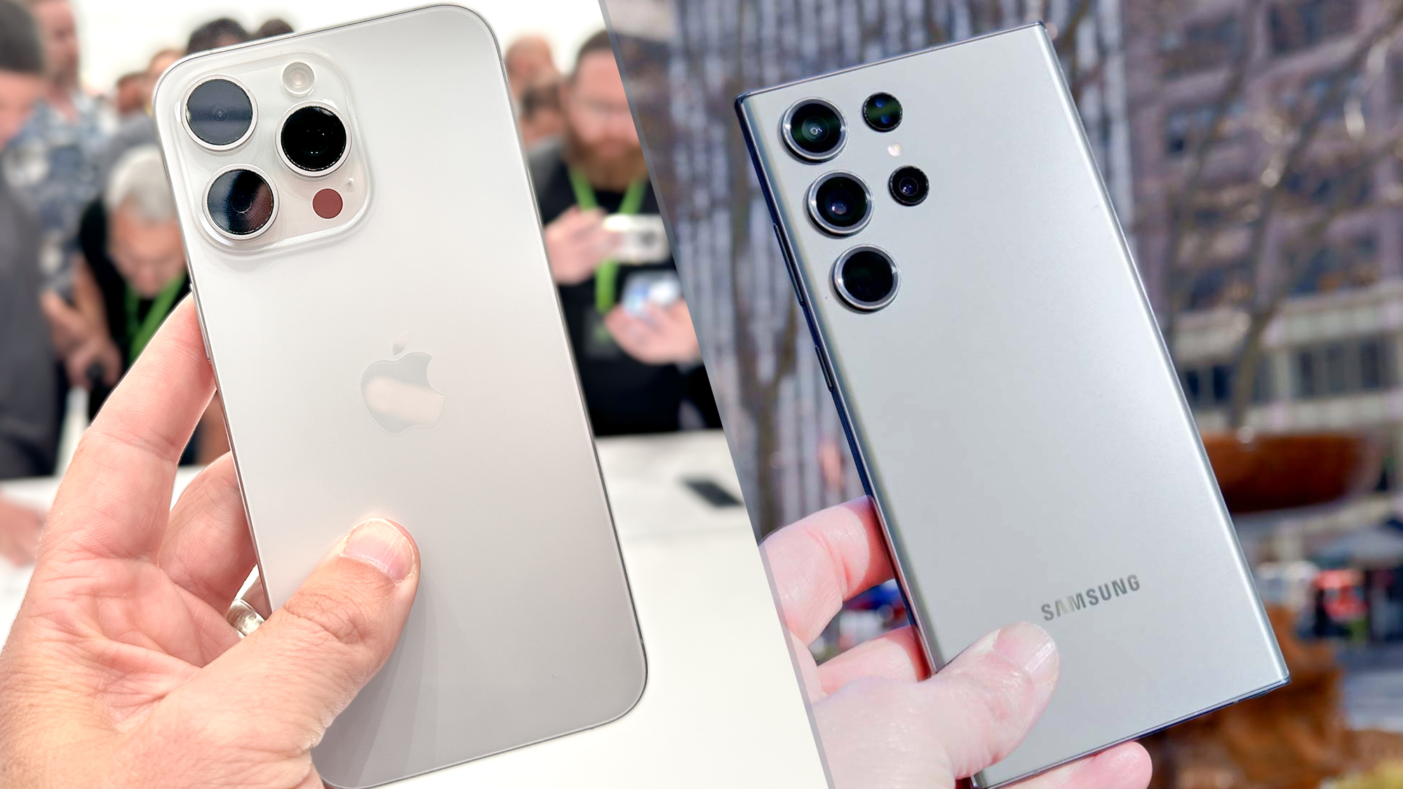 Apple iPhone 15 Pro Max vs Samsung Galaxy S23 Ultra: Best in class! -  PhoneArena