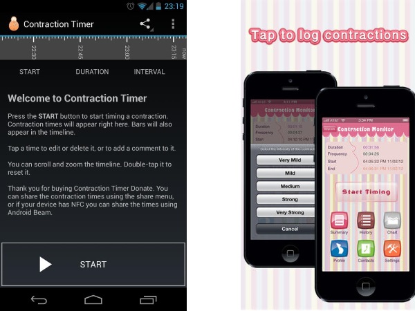 best free pregnancy app with contraction timing best free pregnancy app with contraction timing