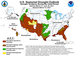 U.S. Seasonal Drought Outlook for 2012.