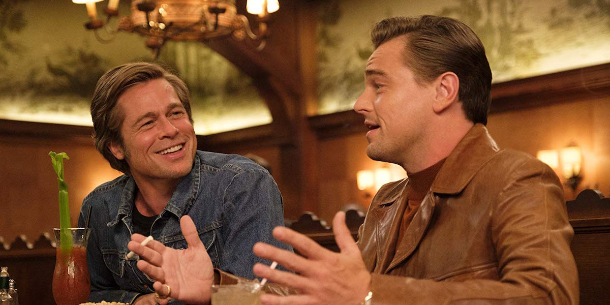 Brad Pitt and Leonardo DiCaprio in Once Upon a Time in Hollywood