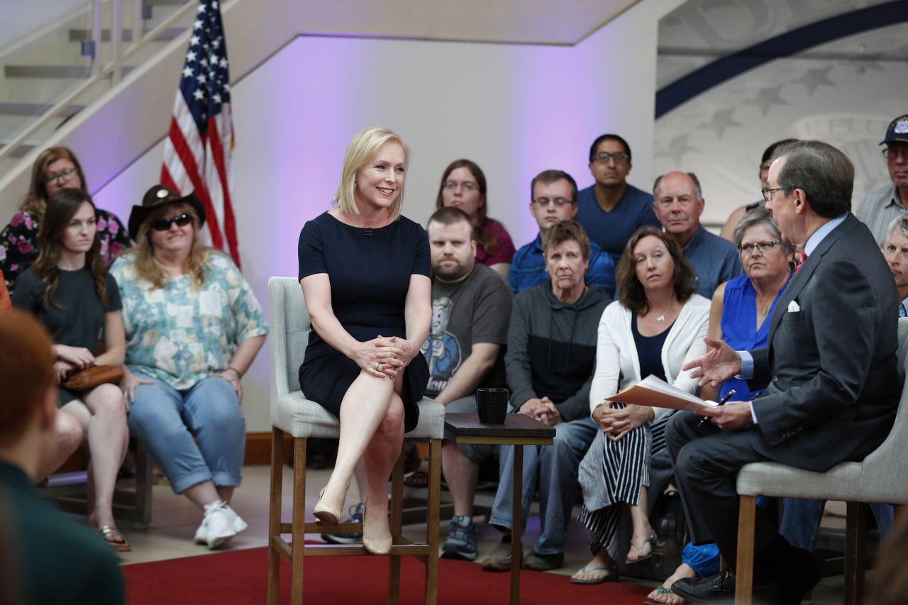 Sen. Kirsten Gillibrand with Chris Wallace.