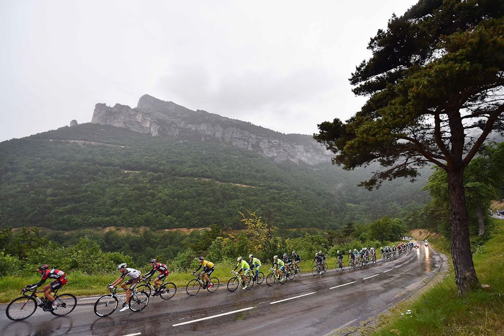 Scenery from a very wet stage 6.