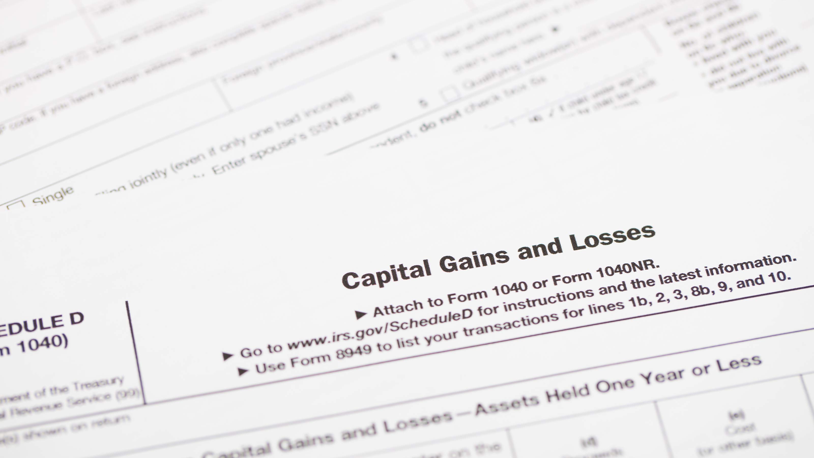 capital gains tax services