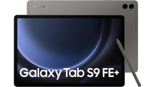 Samsung Galaxy Tab S9 FE+ front and back