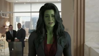 Tatiana Maslany as She-Hulk in She-Hulk: Attorney at Law