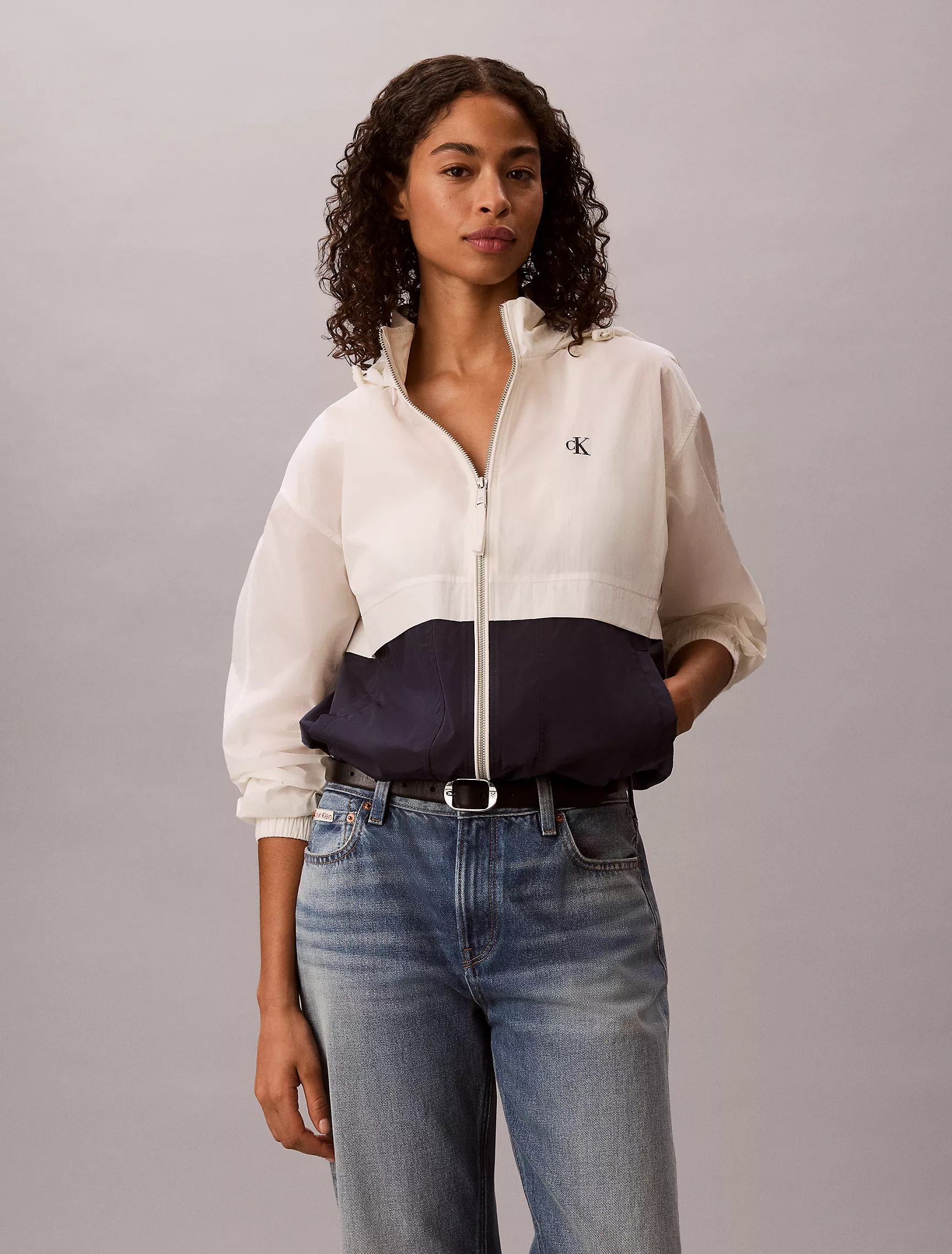 Calvin Klein, Colorblock Essential Windbreaker
