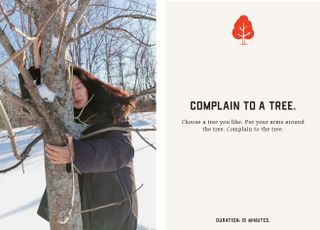 Marina Abramović Method-Complain to a tree