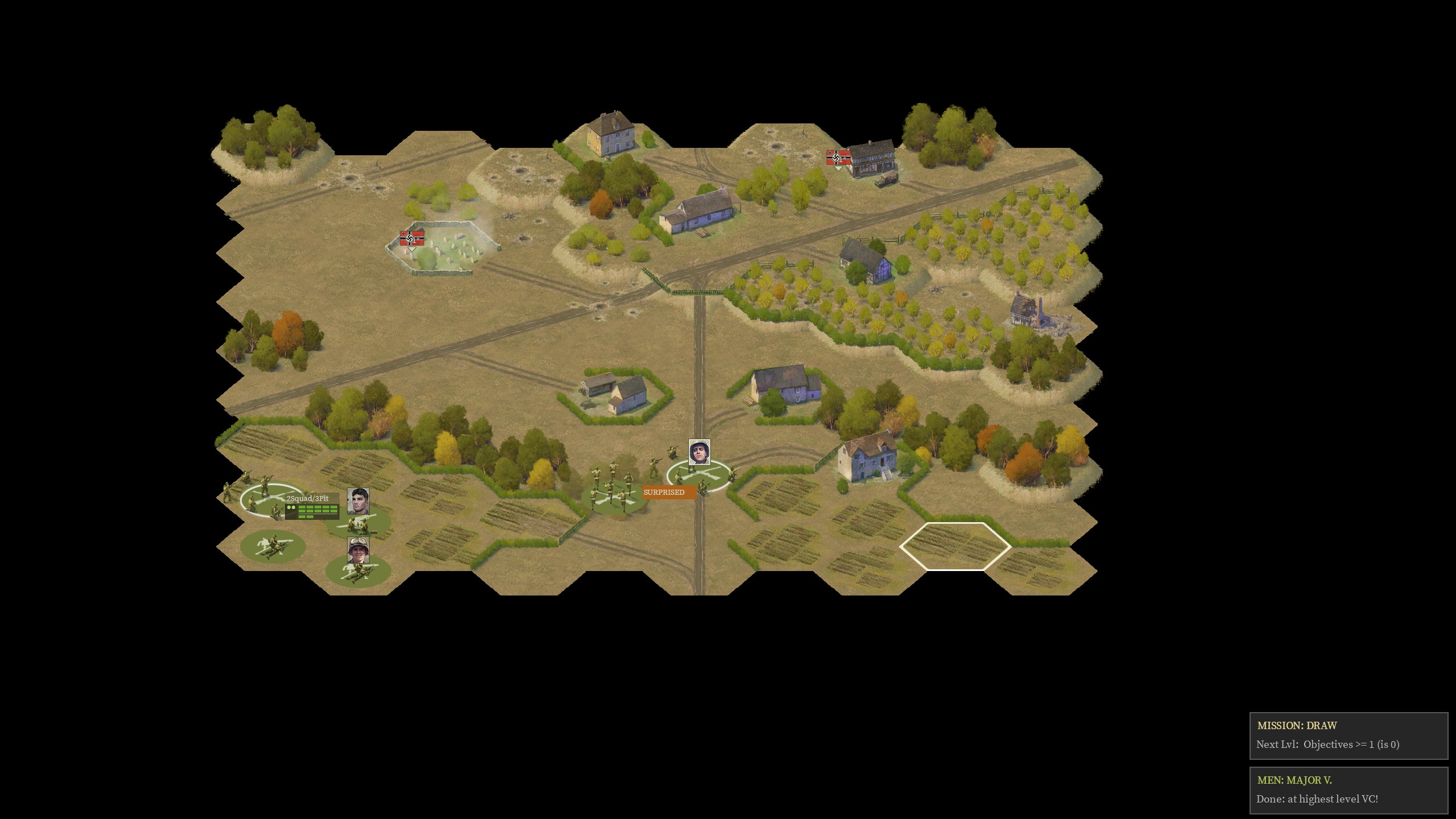 Burden of Command is a WW2 wargame that saddles you with anxiety about each soldier's life