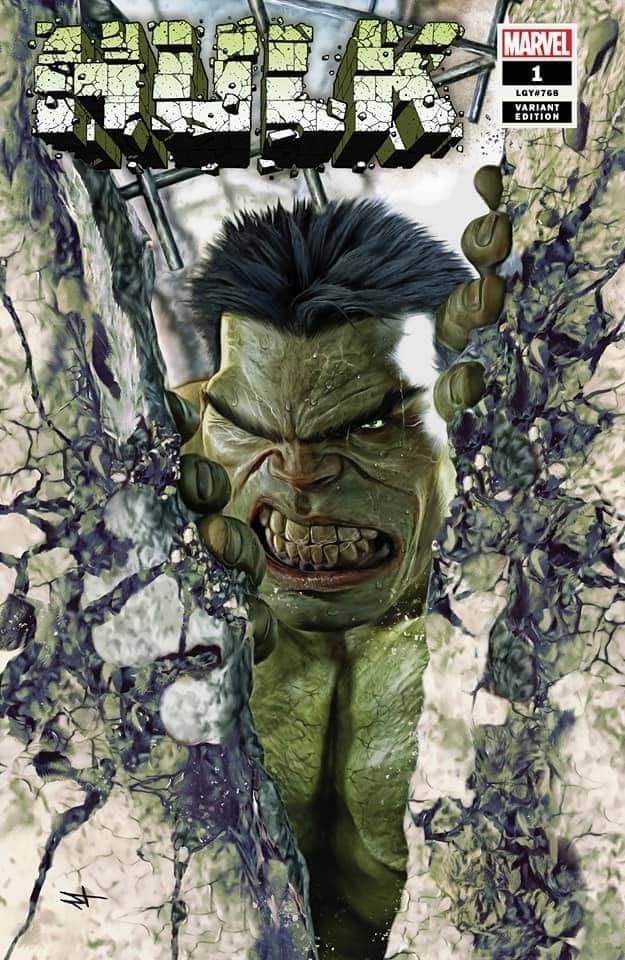 Hulk #1 variant cover