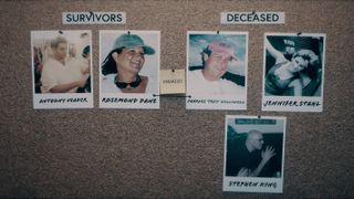 Production Still Image showing the survivors and victims in episode 1 of Homicide New York