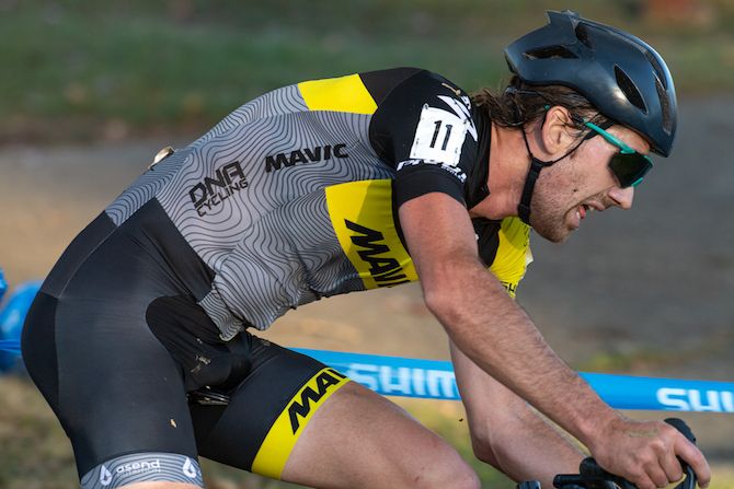 Jamey Driscoll (Mavic/DNA Cycling) rode to sixth place